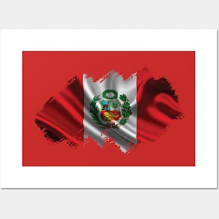 Flag of Peru Posters and Art